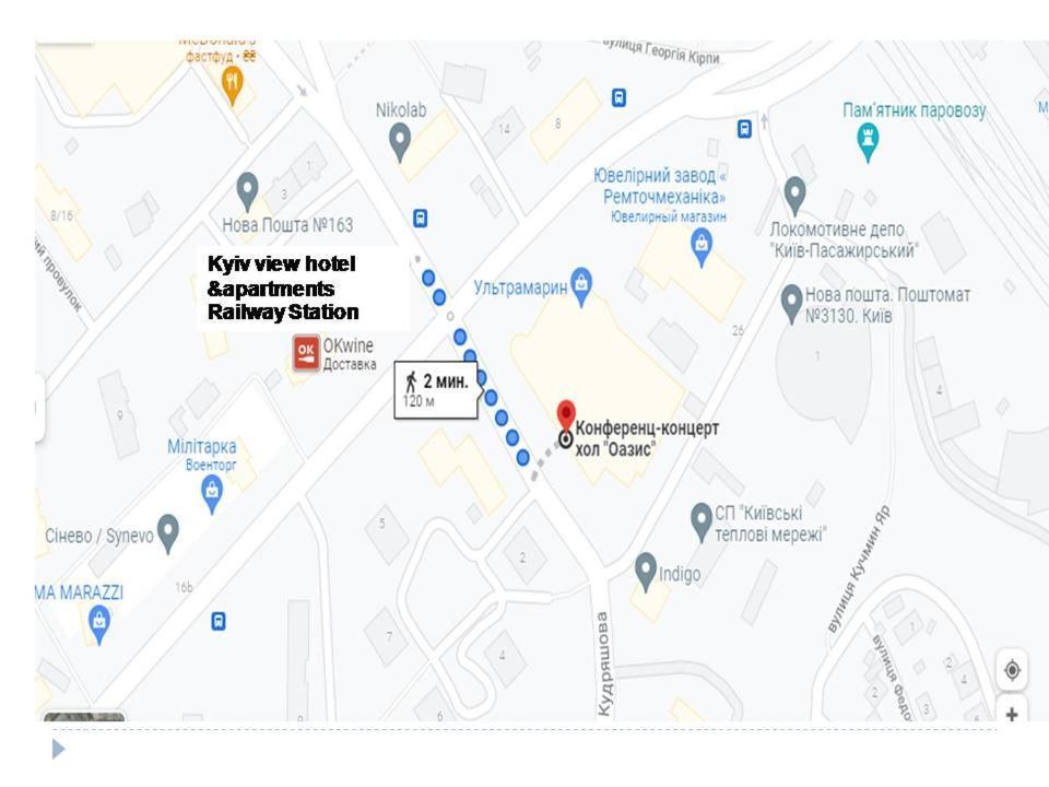 Smart App Near Railway Station Kvartet 3C Kyiv Eksteriør billede